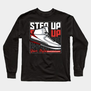 AJ 2 Retro Sneaker Long Sleeve T-Shirt